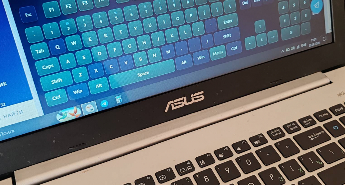 Asus K551L половина новой клавы не работает, Фотоотчёт по заказу №00000191